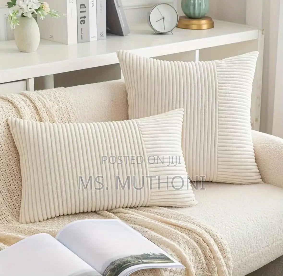 Soft Solid Couch Pillowcases Cross Patchwork