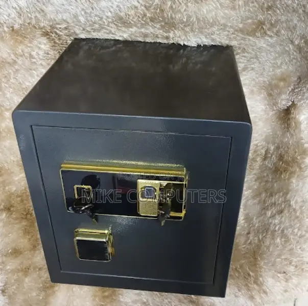 "Fingerprint Secure Cash Box for Valuables"