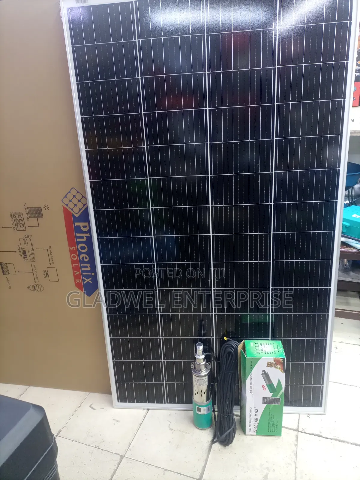 Solarmax Solar Pump 250watts 50m Hight