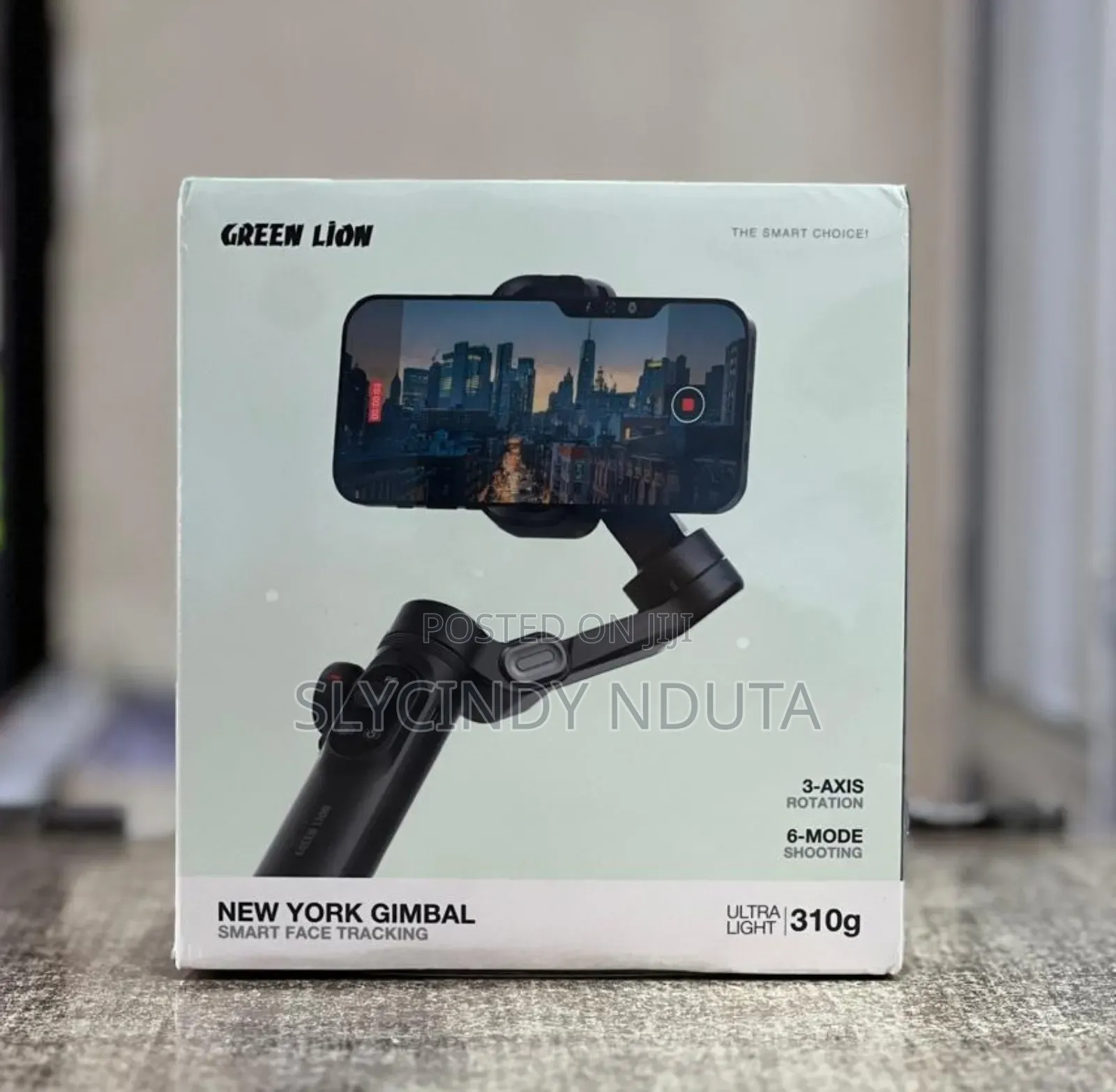 Green Lion New York Gimbal Smart Face Tracking