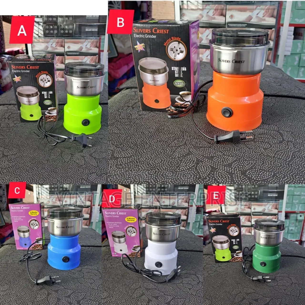 Silver Crest Electric Grinder