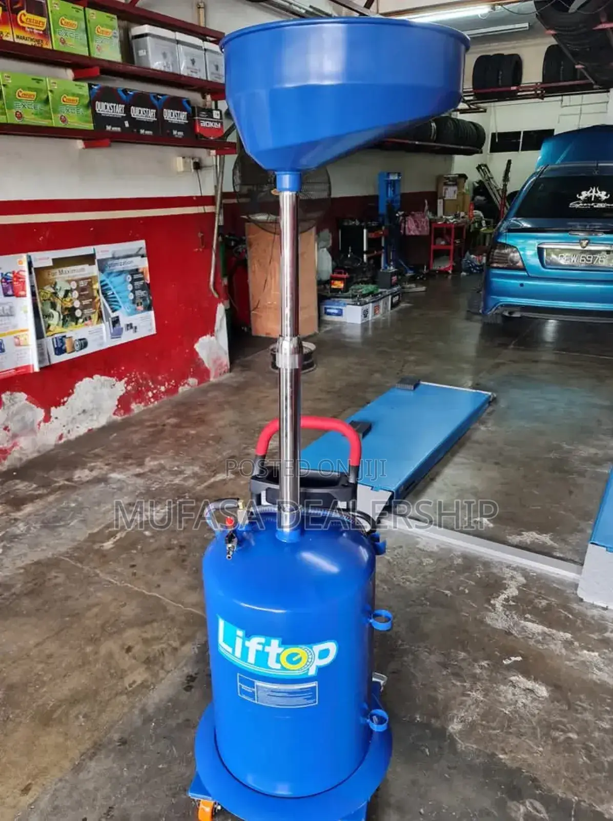 Waste Oil Drainer Machine
