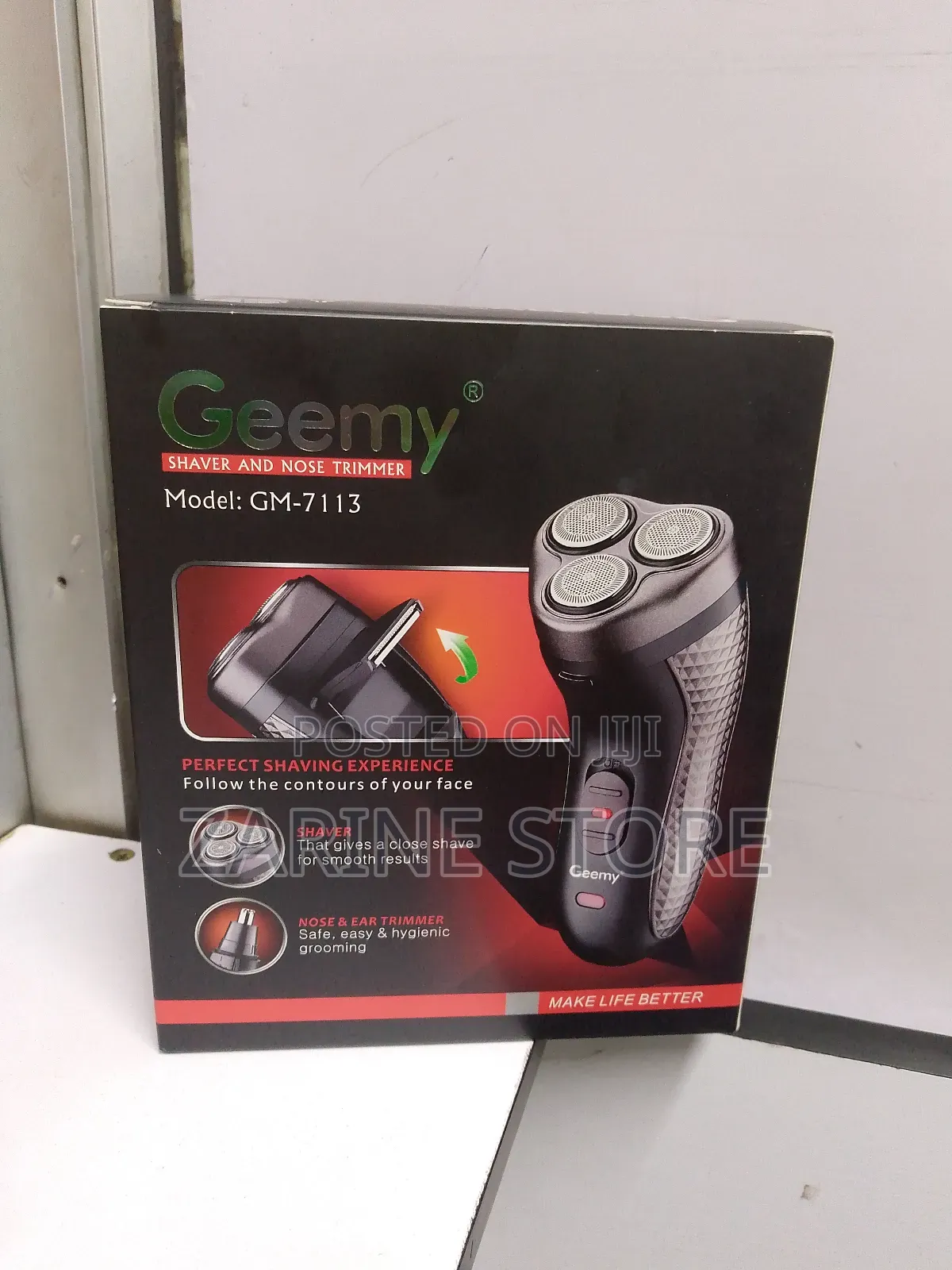 Geemy Hair Smoother Nose Trimmer 2 in 1