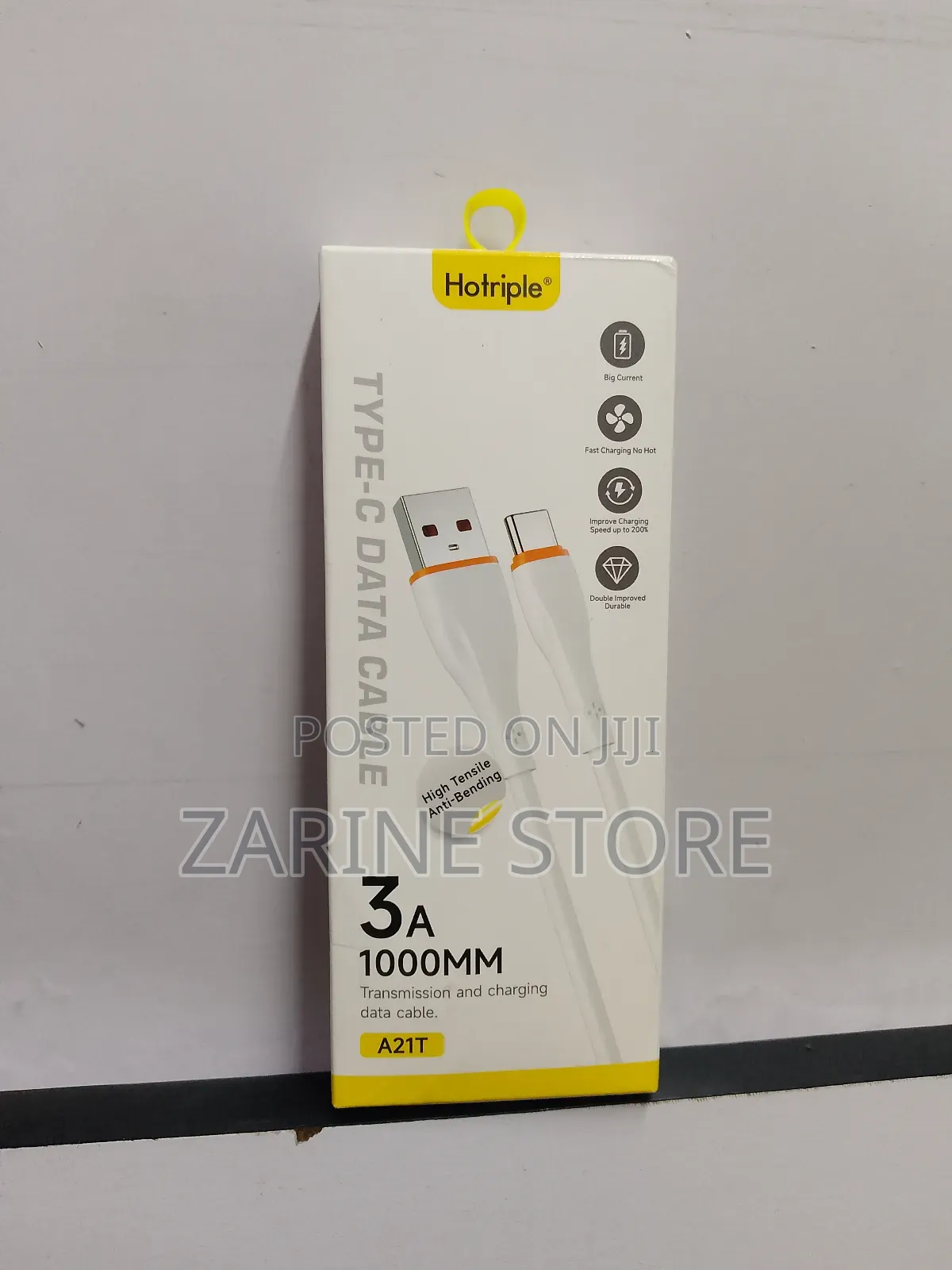 Usb-C Fast Charging Cable Hotriple 1 Metre Long