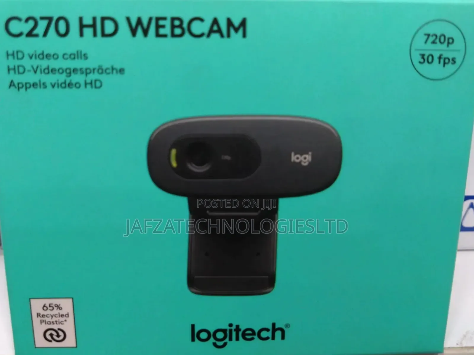 Logitech C270 HD Webcam 720P