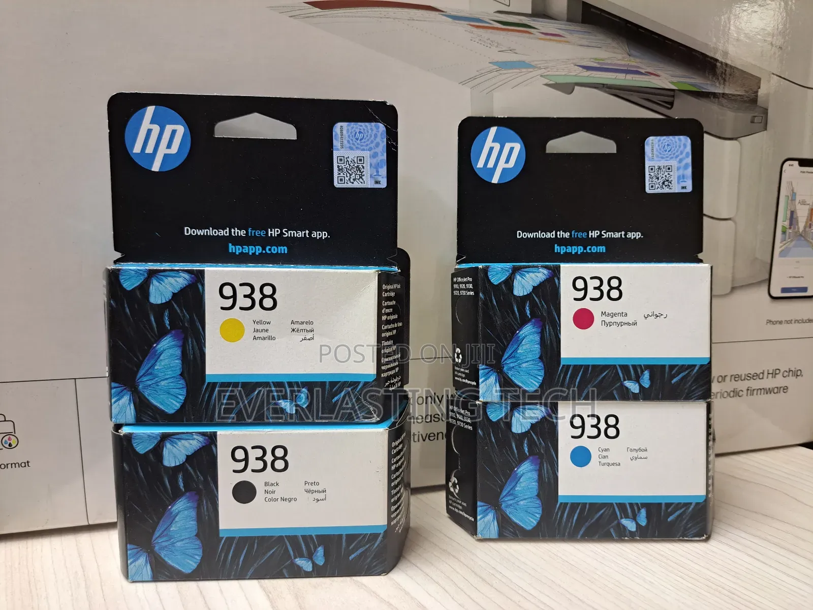 HP 938 Original Ink Cartridges- Colors