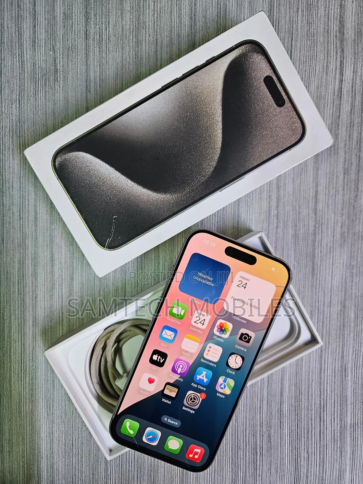 Apple iPhone 15 Pro 256 GB Gray