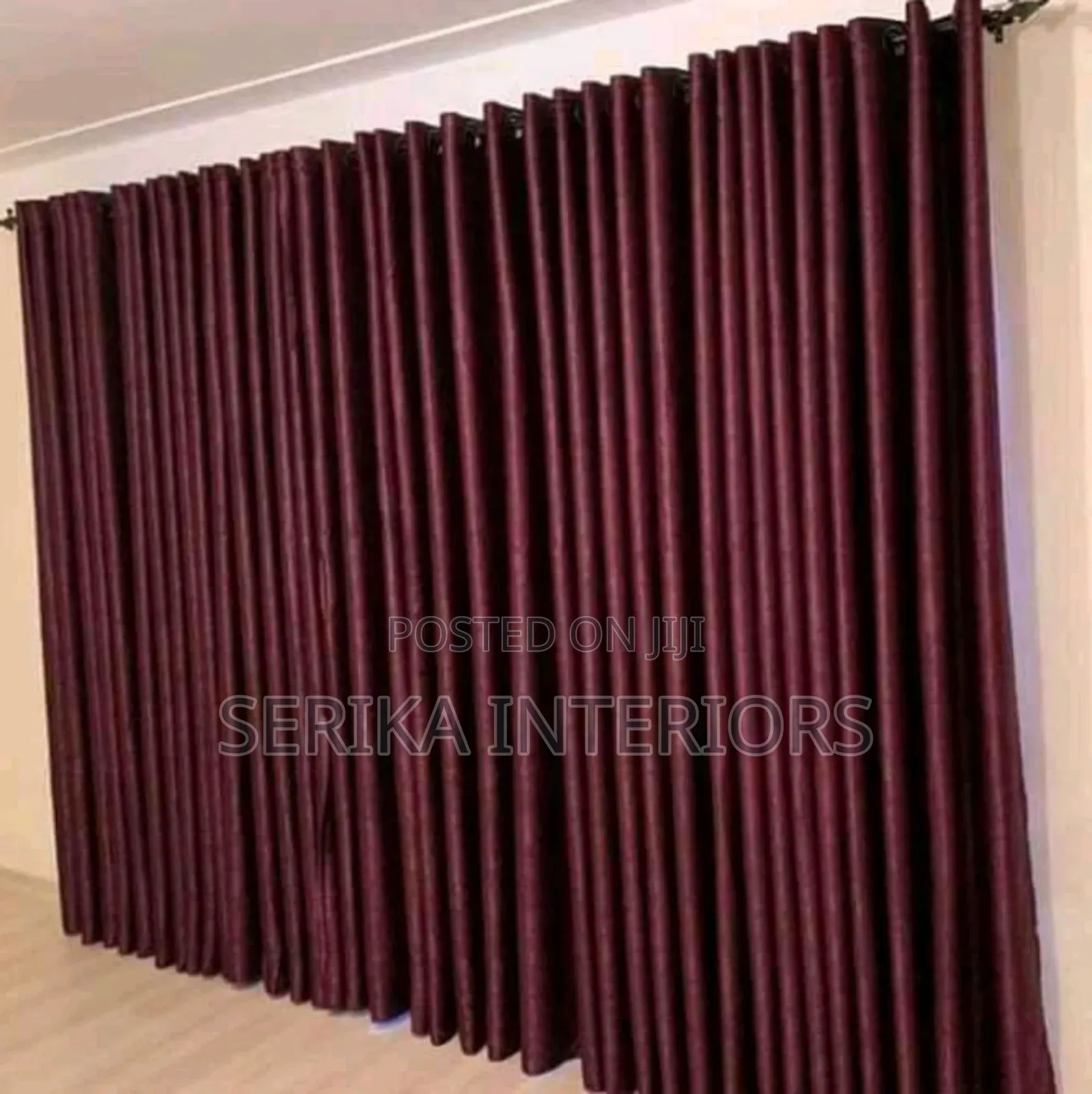 Curtains Curtains Maroon Themed