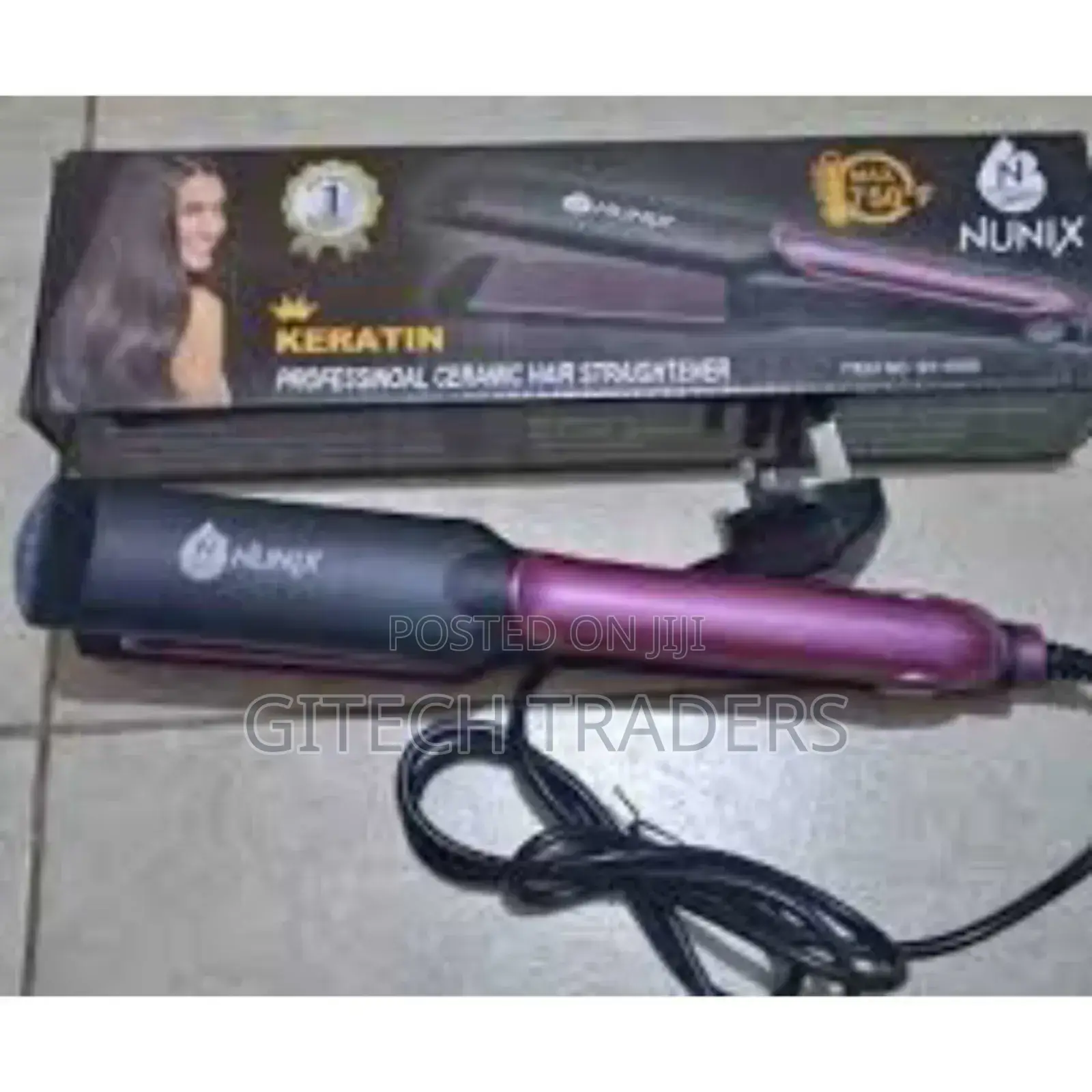Flat Iron, Nunix Hair Straightener