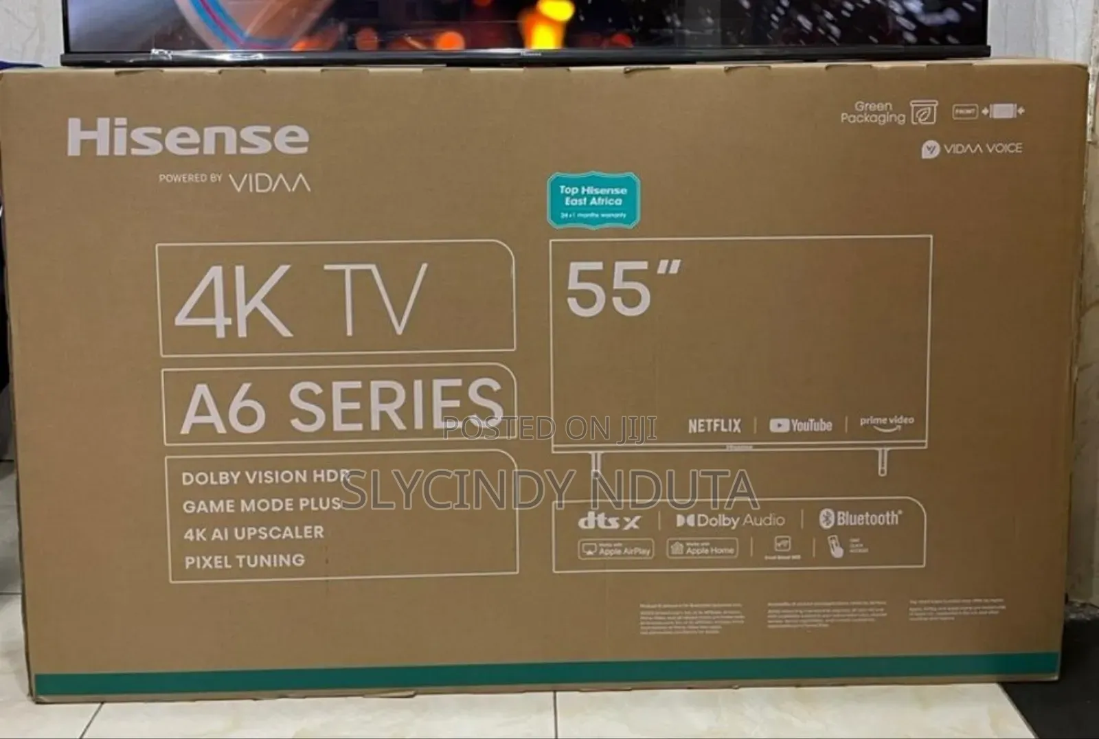 Hisense 55A6 UHD VIDAA Smart Tv