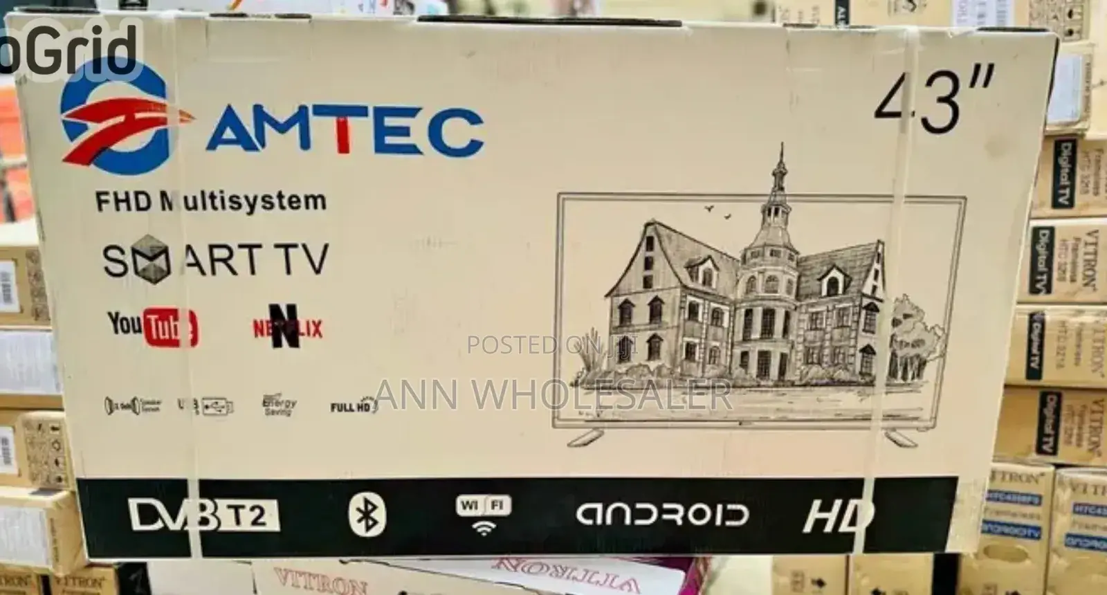 Amtec 43 Inch Smart TV v-4
