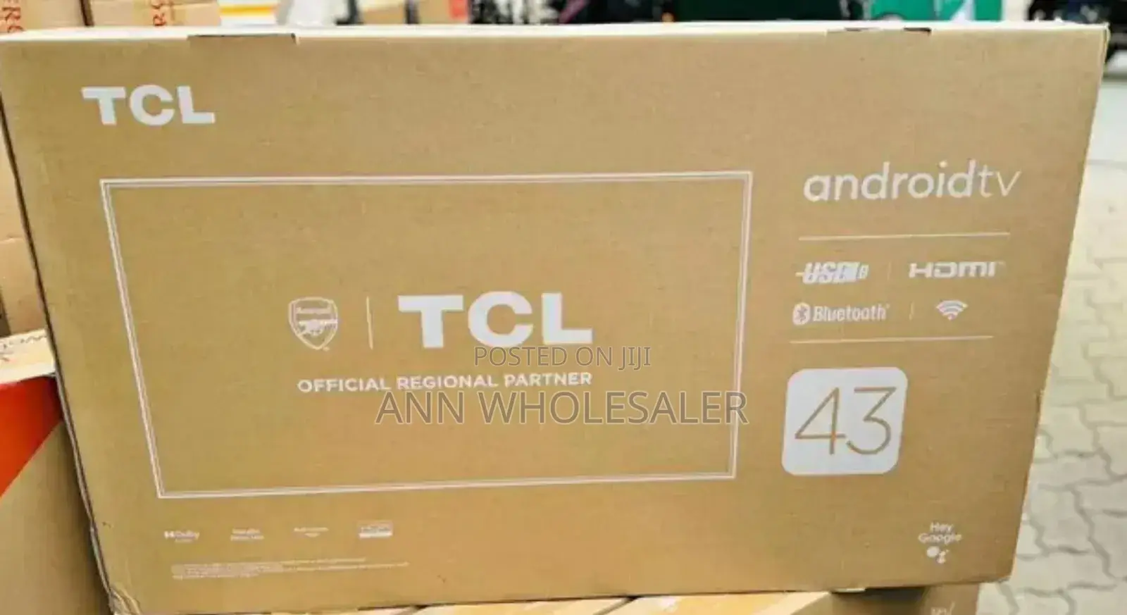 TCL ,43 Inch Smart Android TV