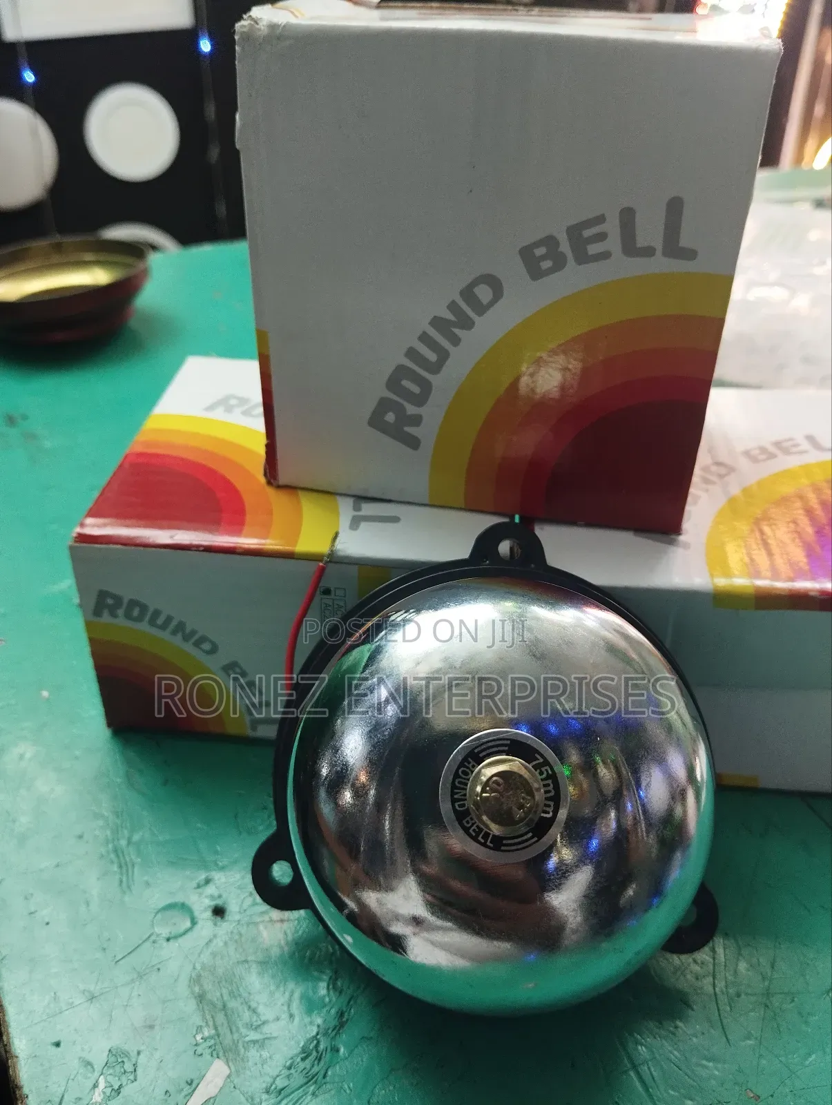 Round School Bell Small Size