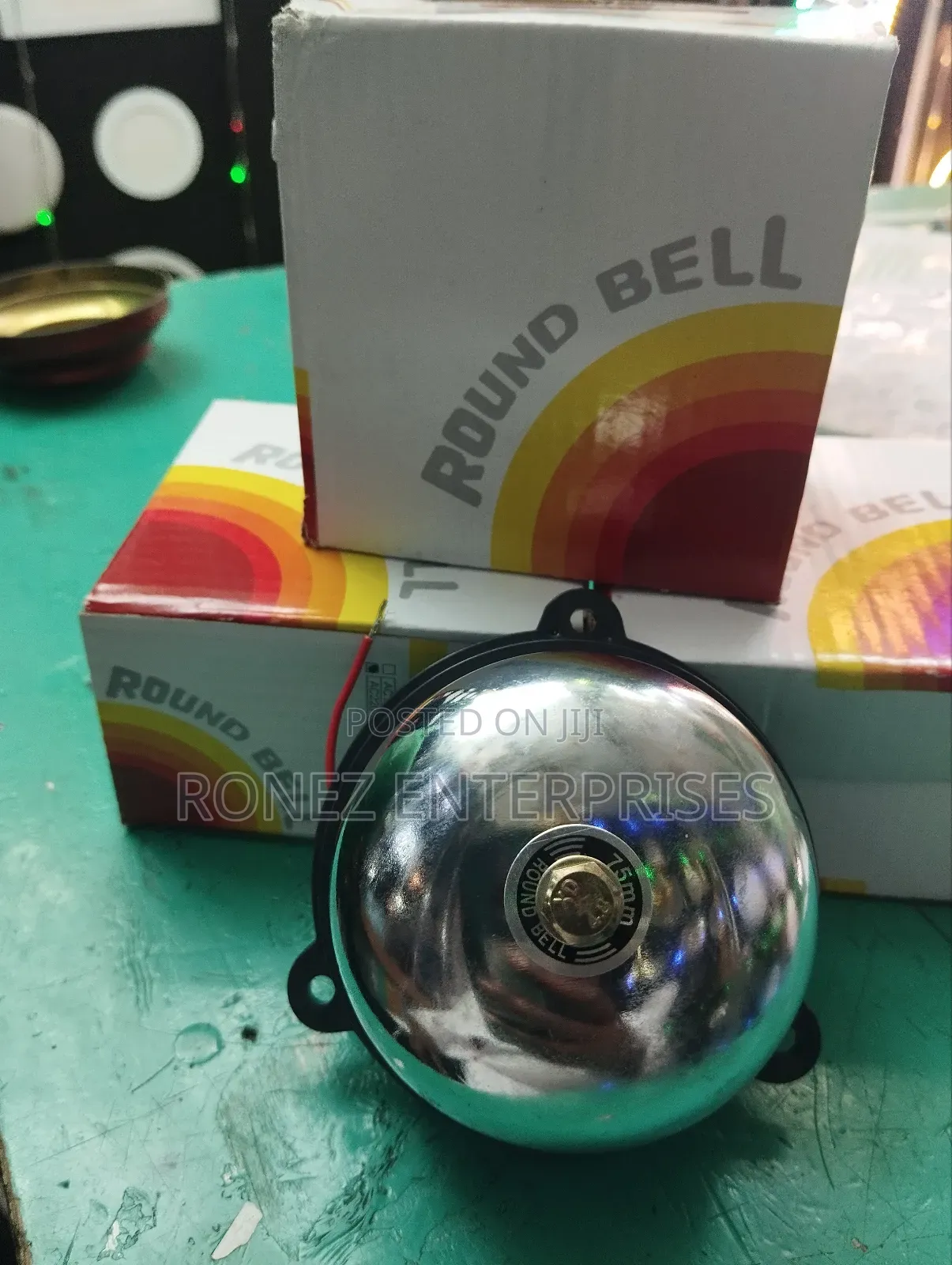 Round School Bell Small Size