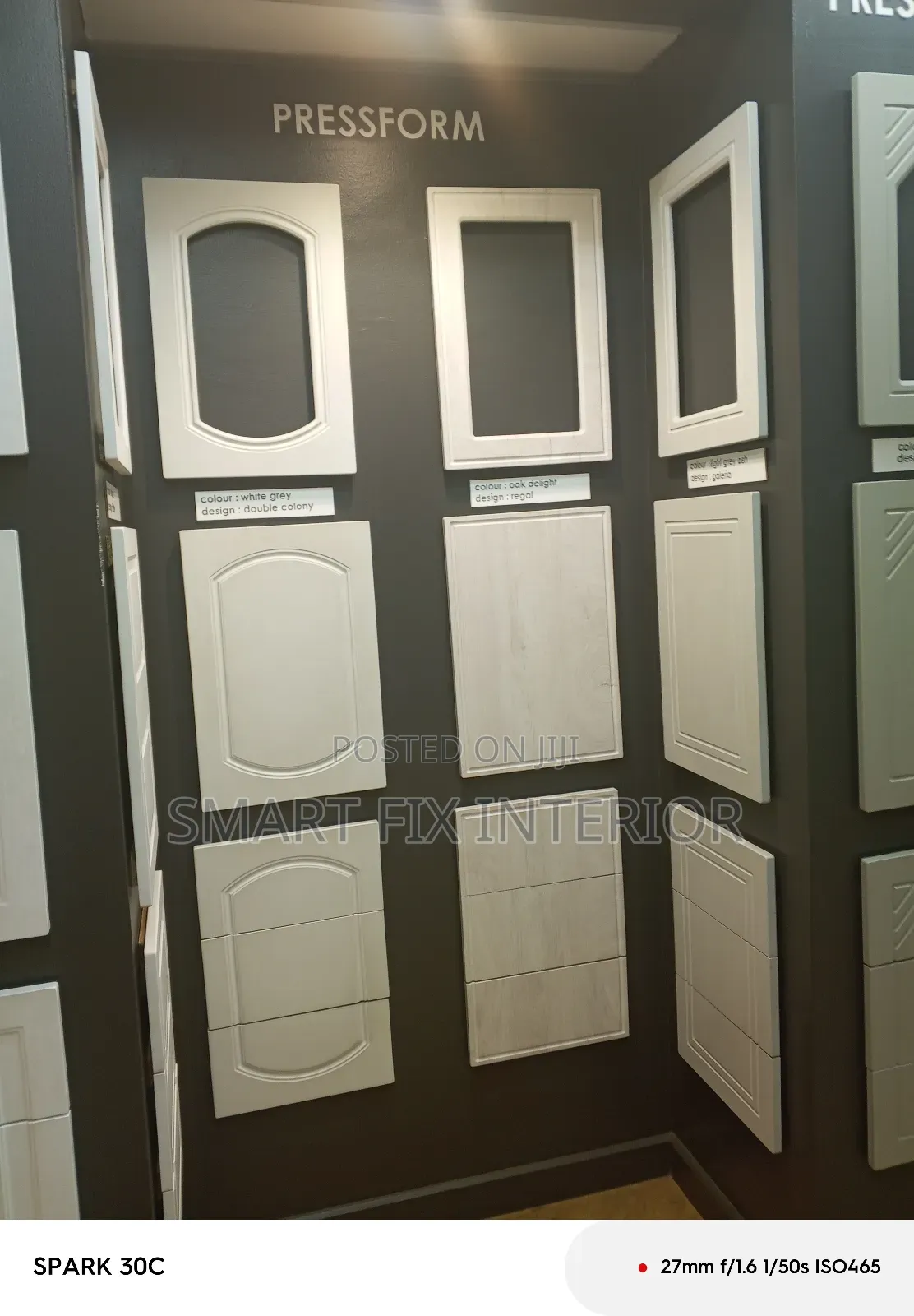 Wrapped, Fluted and Plain Wardrobes/Kitchen Doors