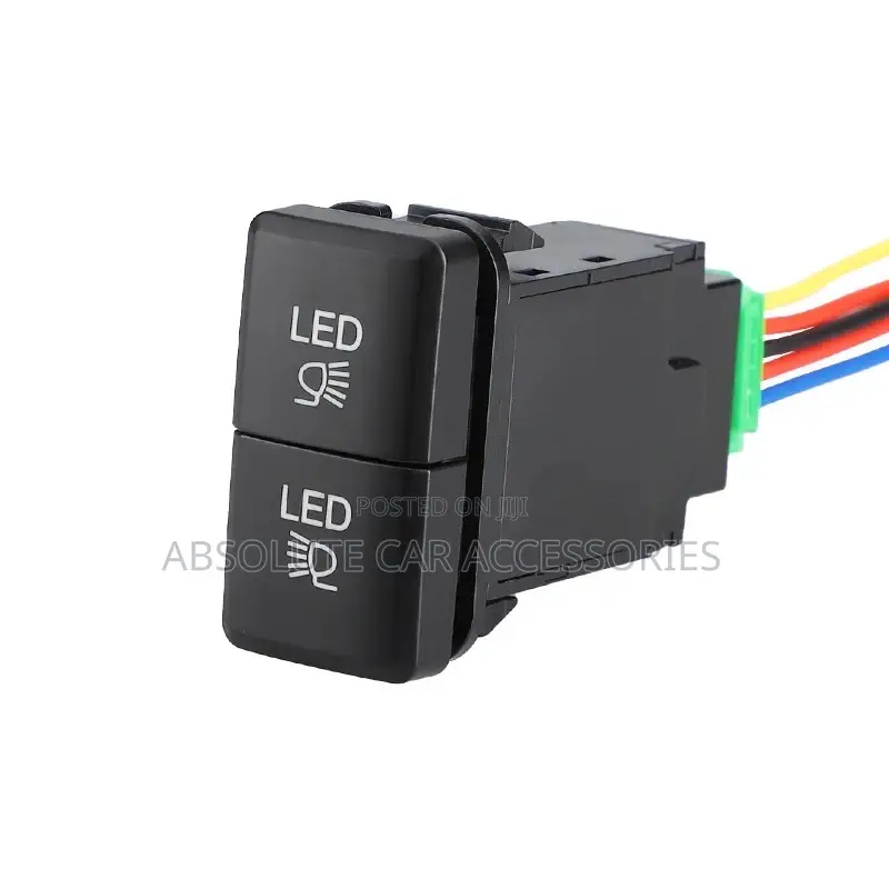 Fog Light Switch With Double Buttons