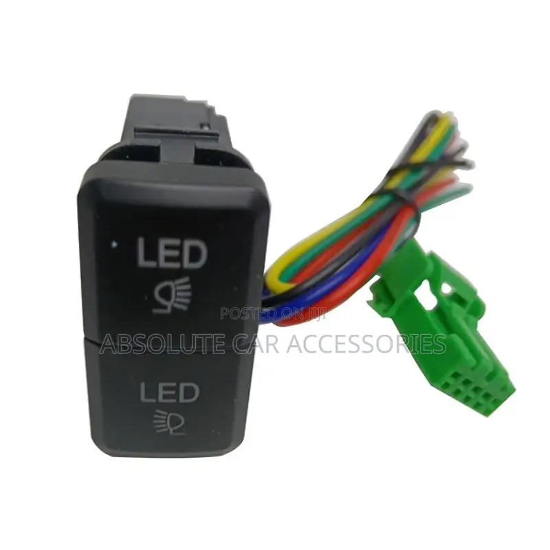 Fog Light Switch With Double Buttons