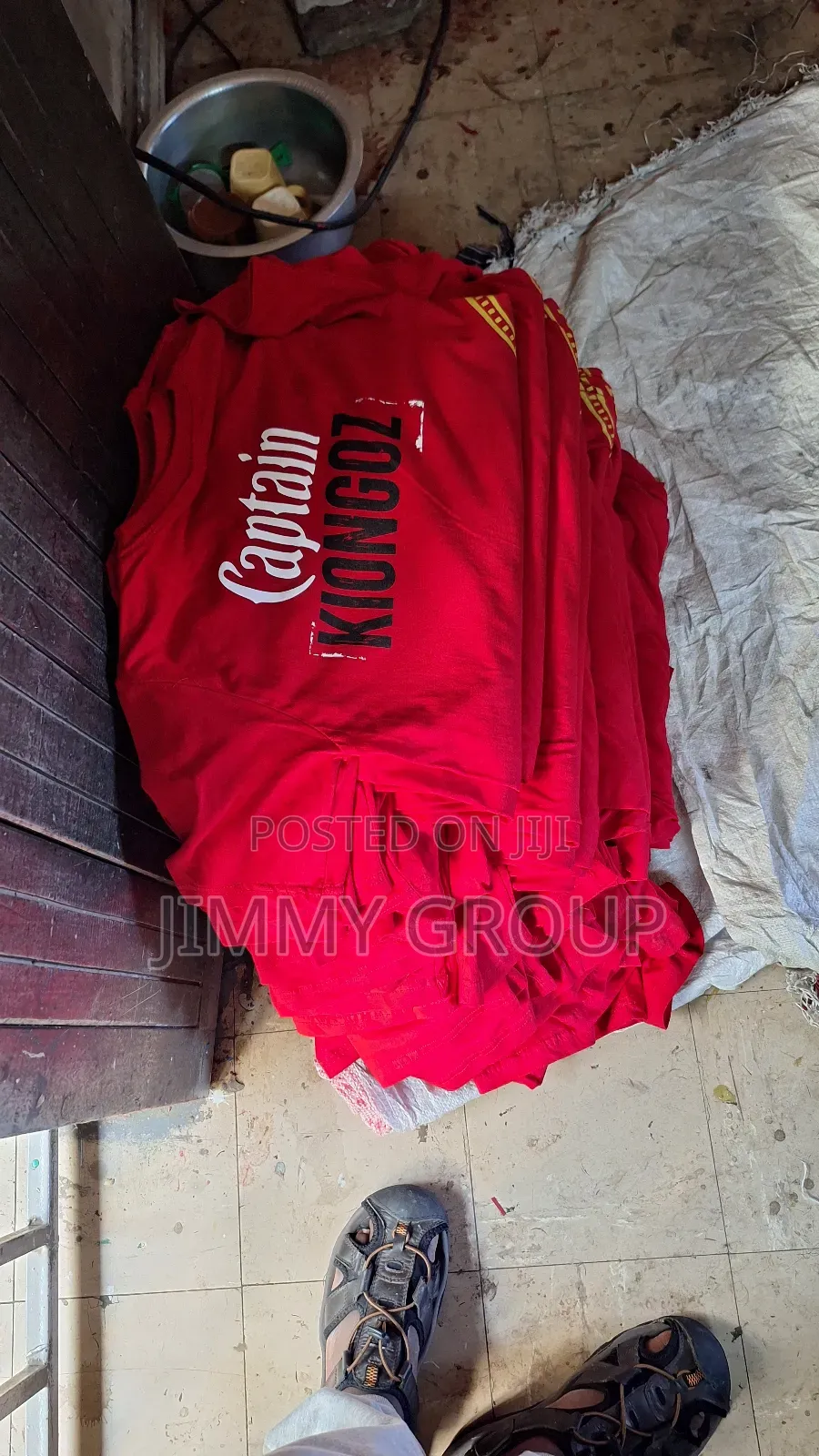 Red T Shirts Screen Printing 