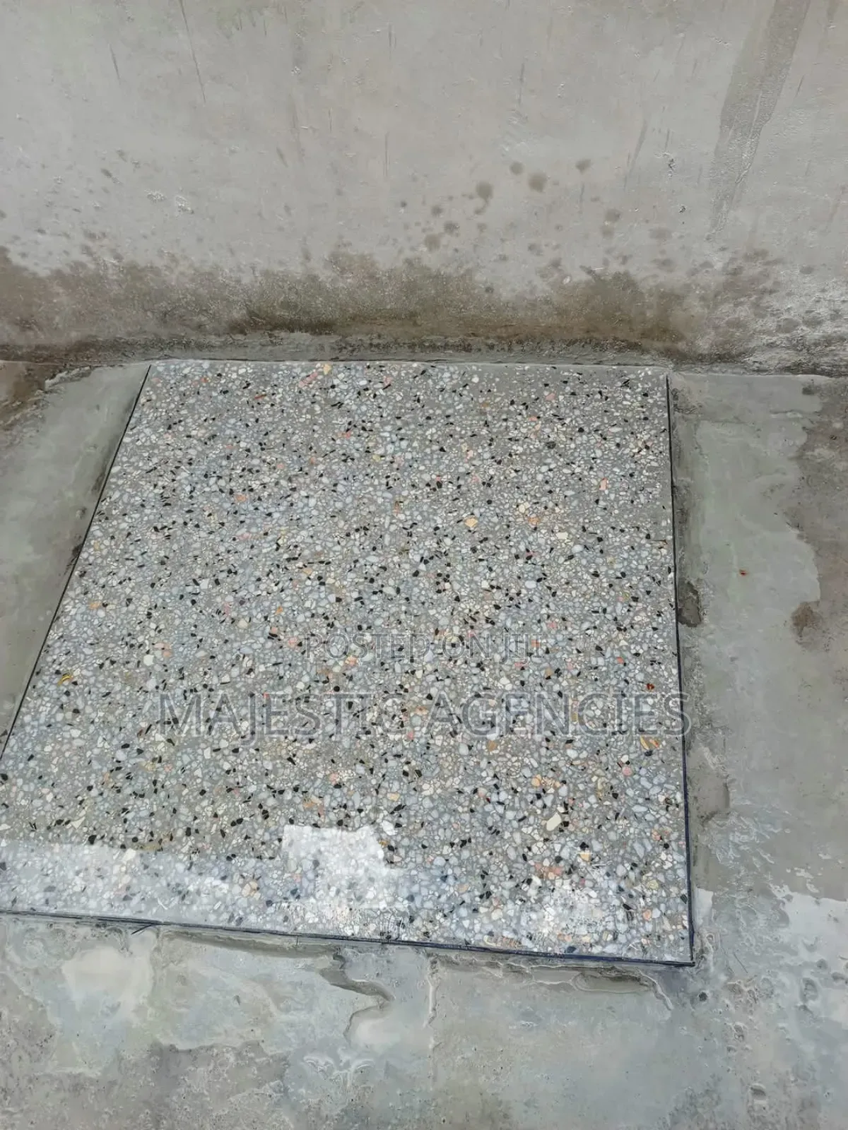 Terazzo Flooring on Manholes