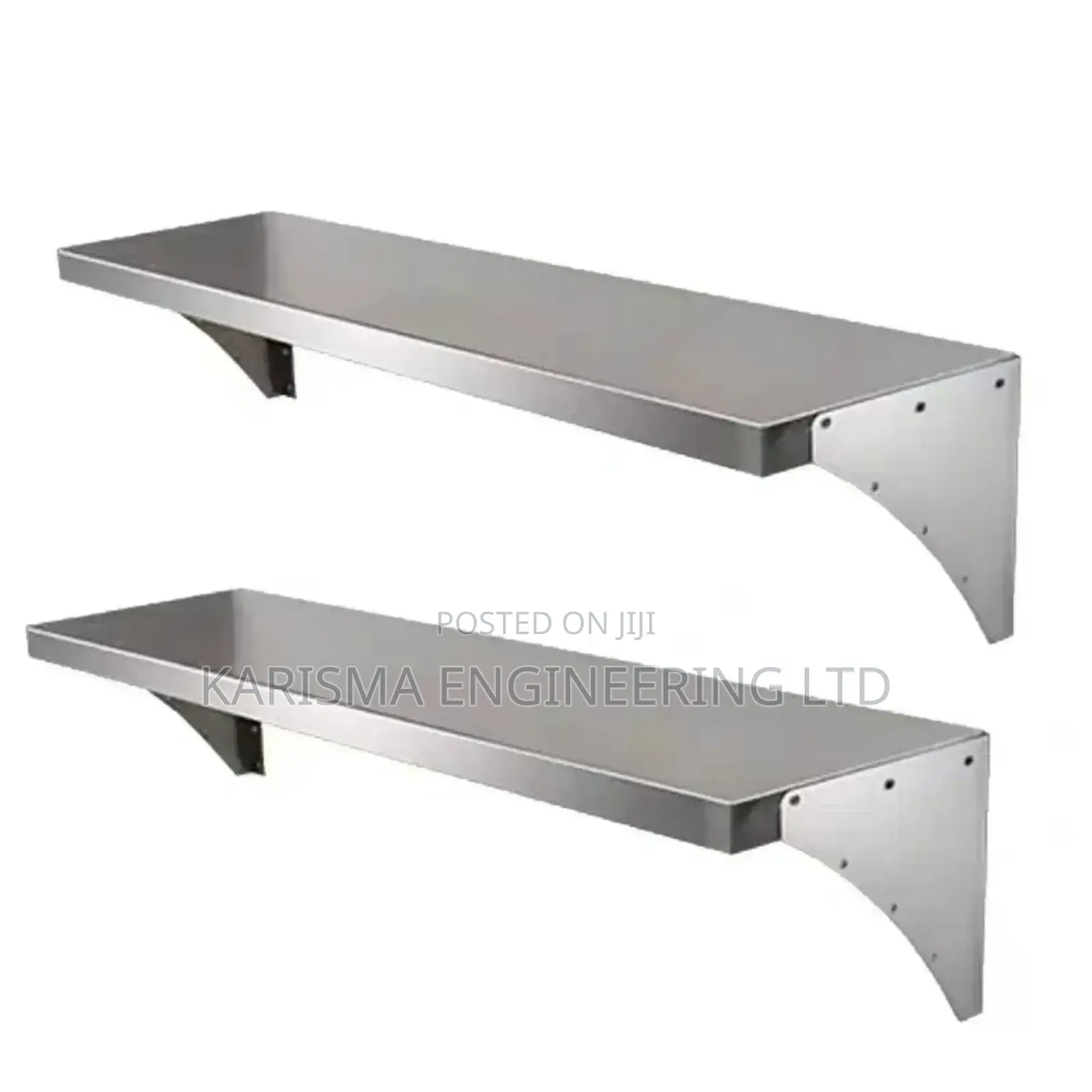 Stainless Steel Storage Wall Shelves