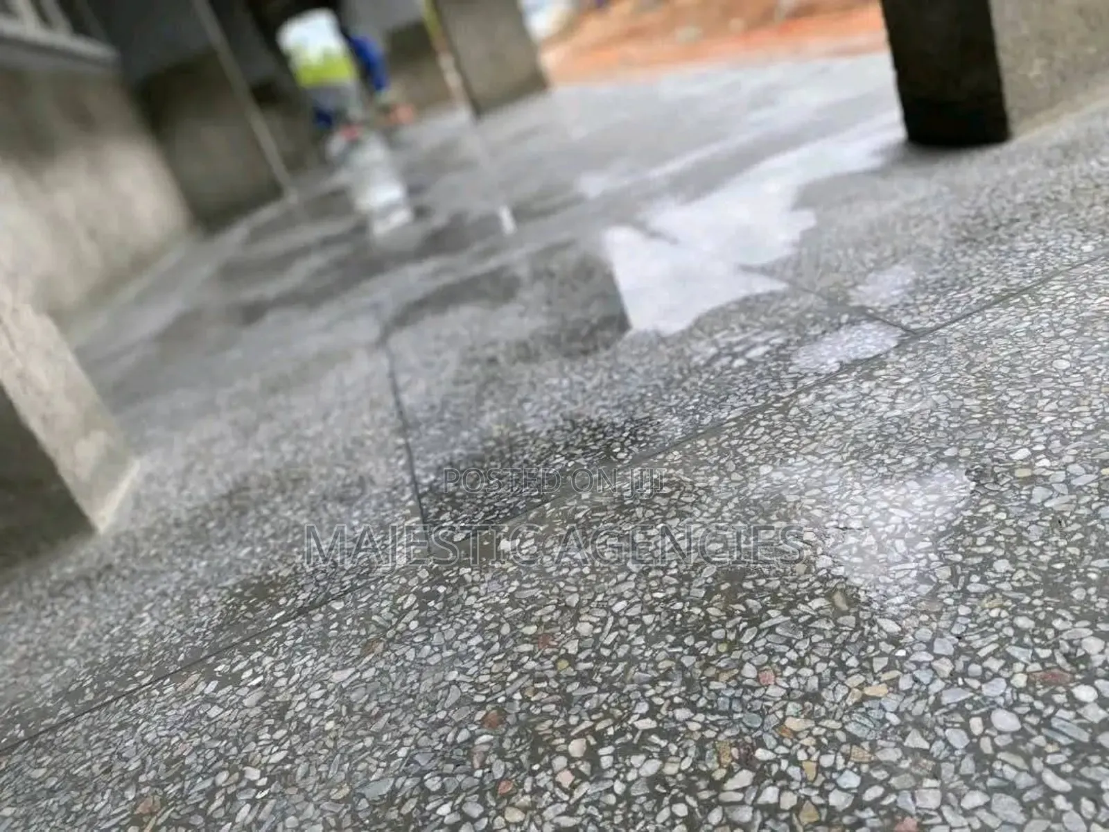 Terazzo Flooring on Corridors