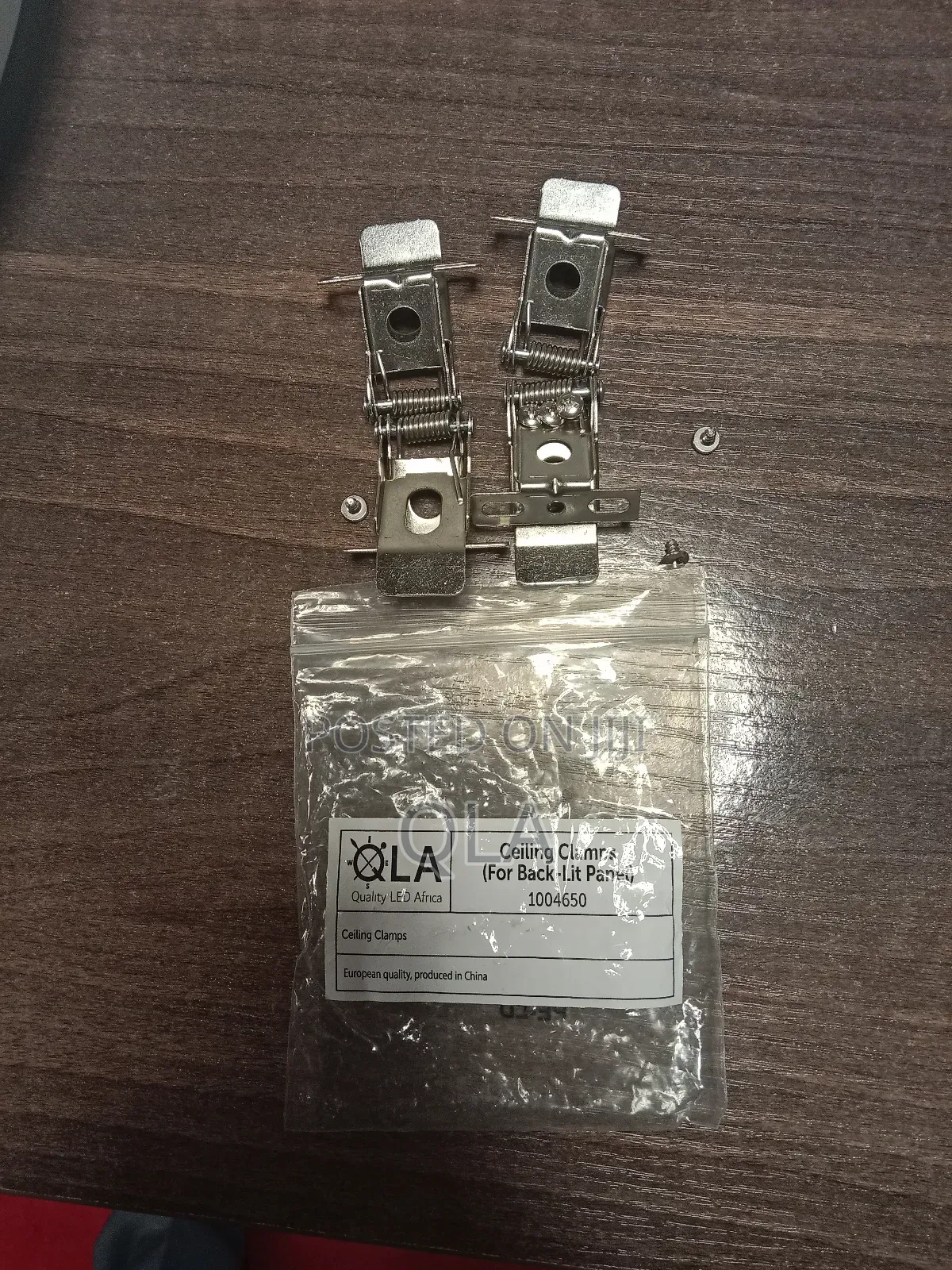 Ceiling Clamps for 600 by 600 Panel Light