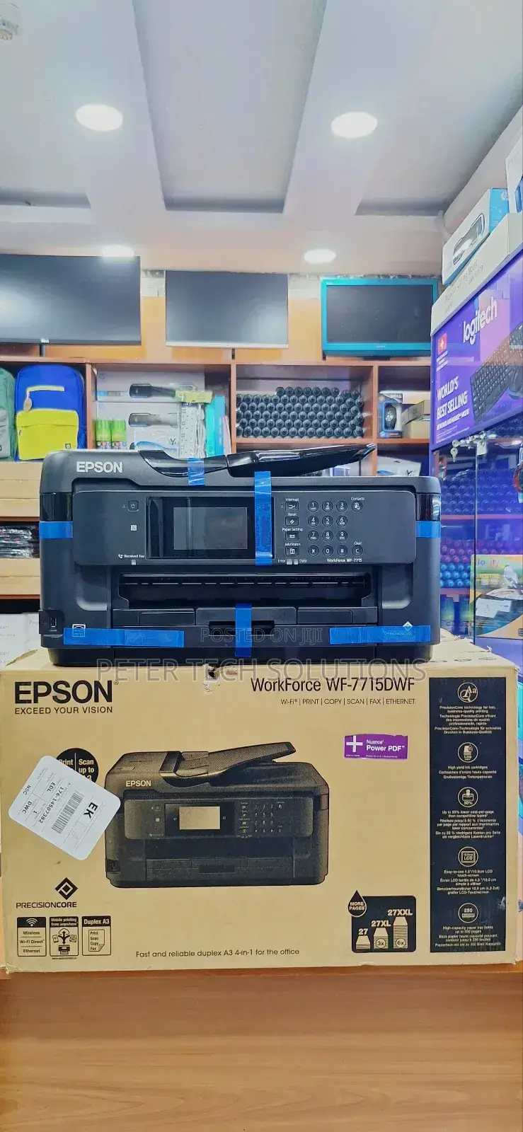 Epson Workforce WF-7715DWF Wide-Format A3+ Colour)