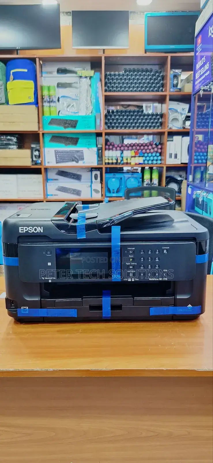 Epson Workforce WF-7715DWF Wide-Format A3+ Colour)
