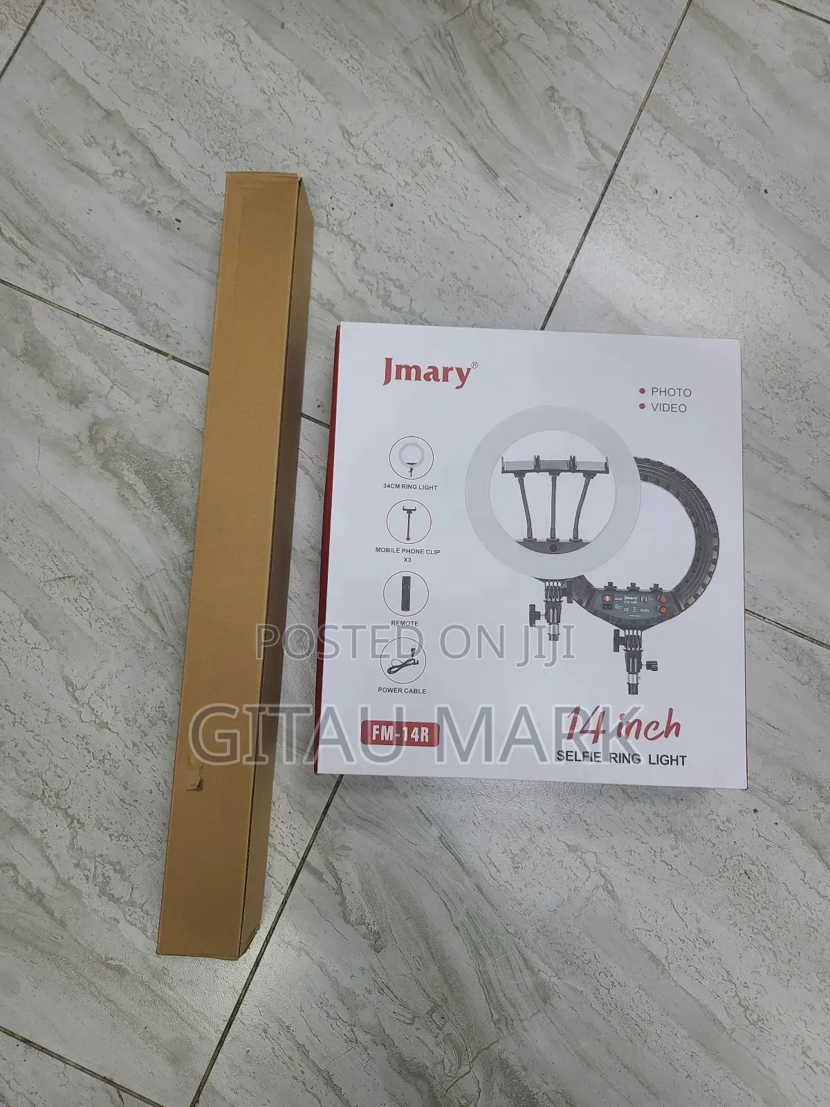 Jmary 14 Inch Ringlightjmary 14” Ring Light FM-14R + Stand