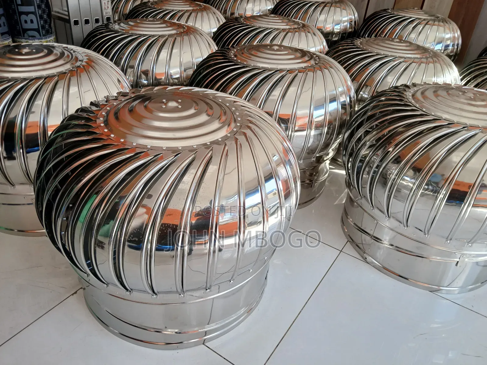 Cyclones Kenya . Wind Driven Cyclones 500mm