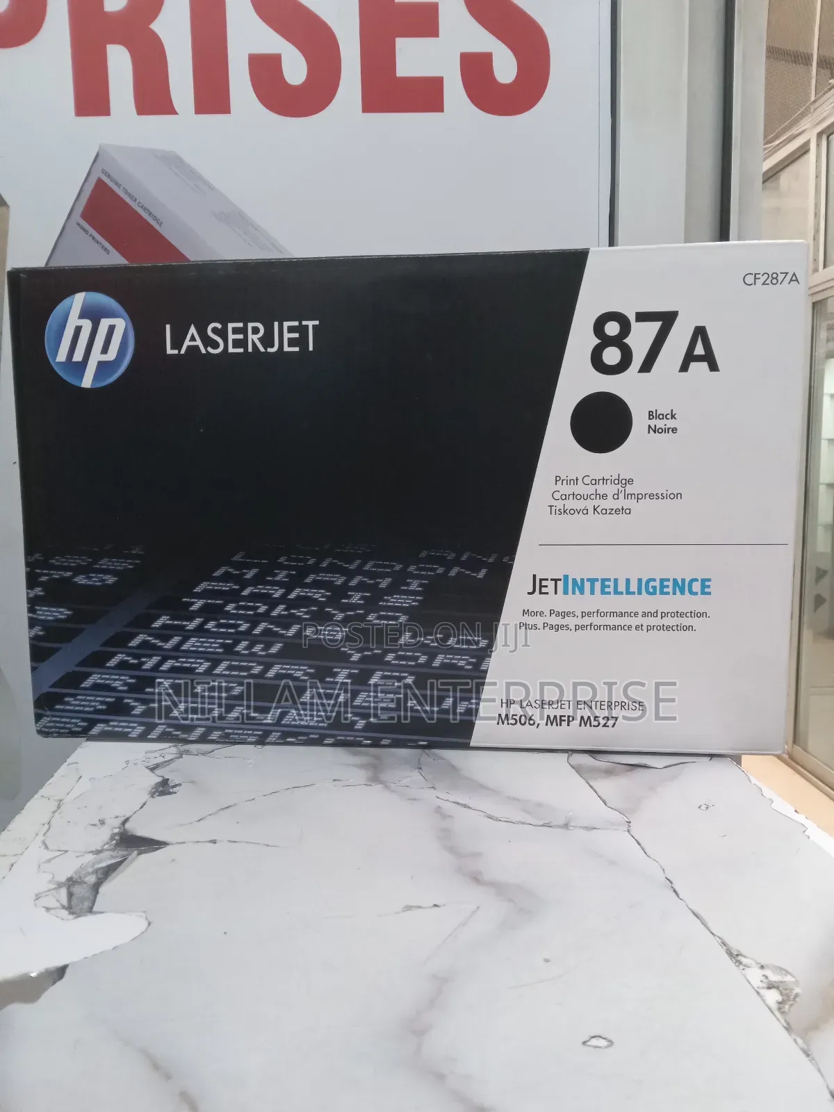 Hp Toner Cartridge 87a Black