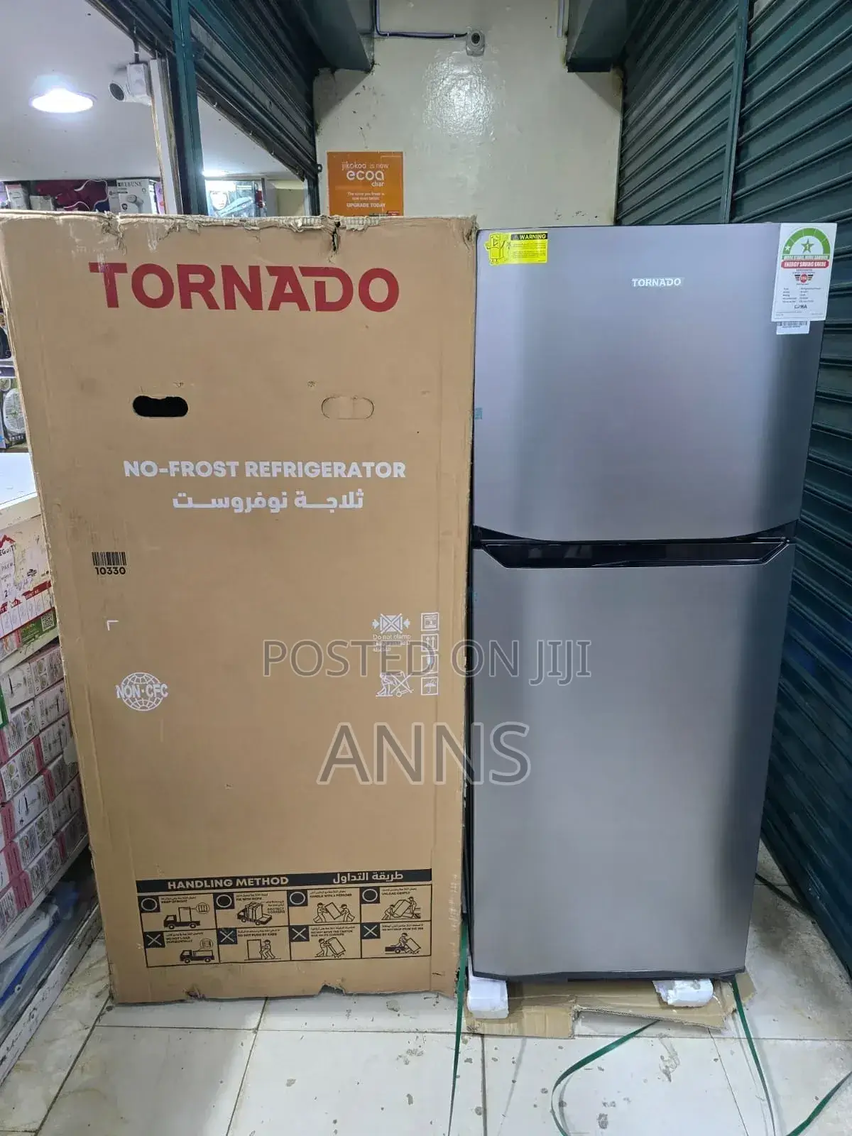 304 Litres Tornado Nofrost Double Door Refrigerator