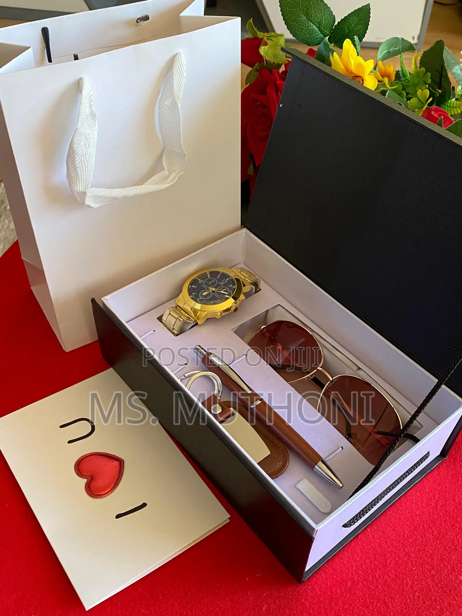 I LOVE YOU Gift Set for Gents