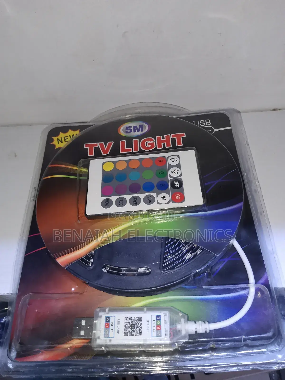 TV Light 10 Meters.Sync With Music, Phone App