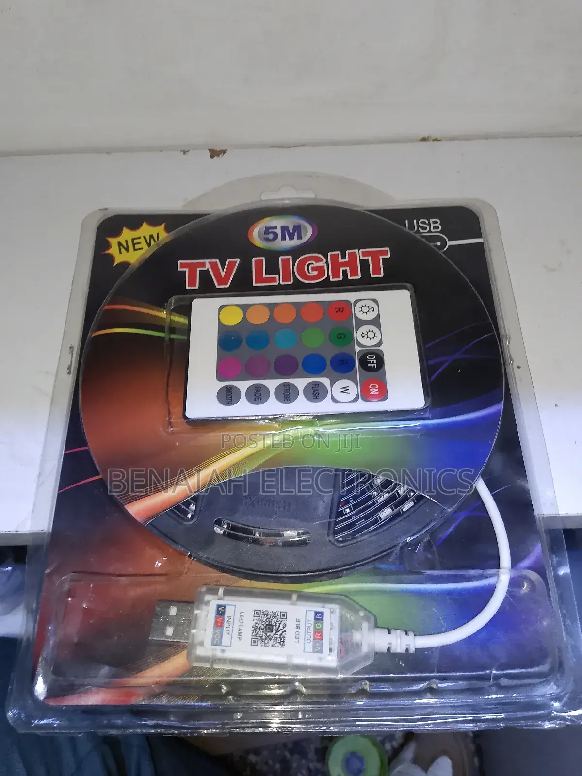 TV Colored Strip Light With Music Sync