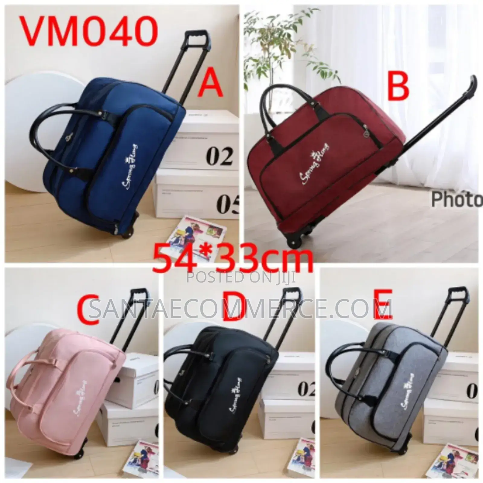 Travelling Suitcase Trolley Bag With Wheel