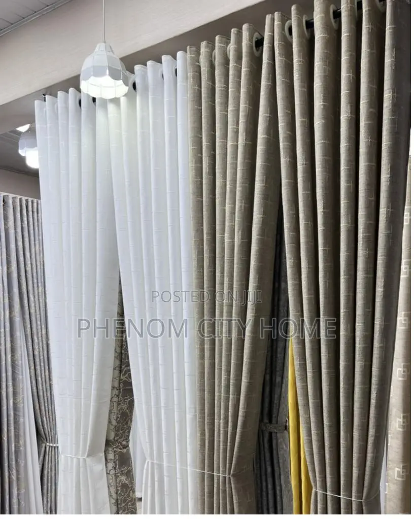 Plain High Quality Curtains Available