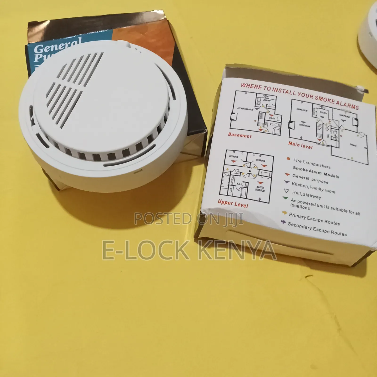 Smoke Detector With 9 Volt Batteries
