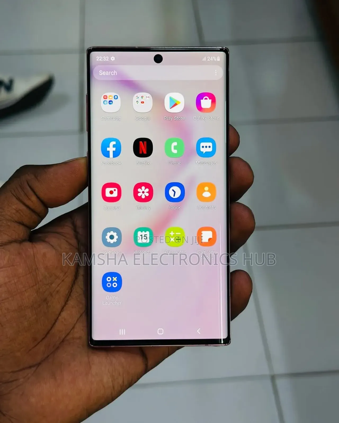 New Samsung Galaxy Note 10 5G 256 GB Pink