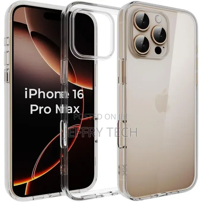 iPhone 16 Pro Max Case Ultra-Thin Shock Absorption Anti-Scra