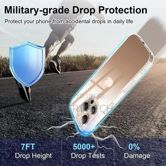 iPhone 16 Pro Max Case Ultra-Thin Shock Absorption Anti-Scra