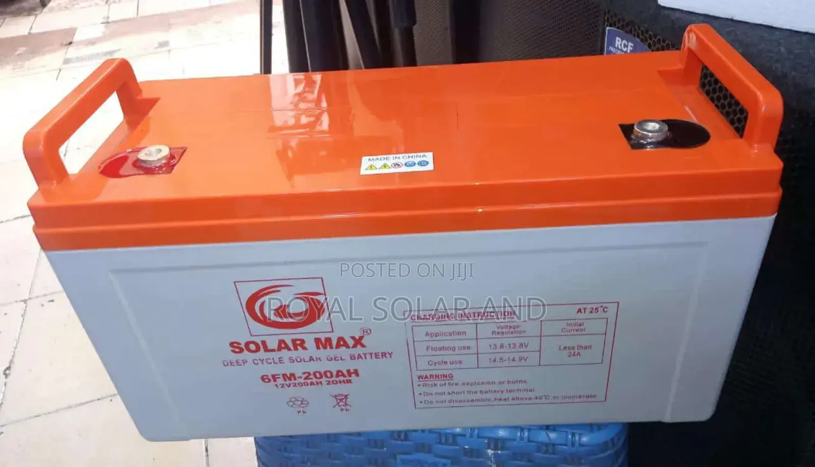 Solarmax Battery 200ah 12v