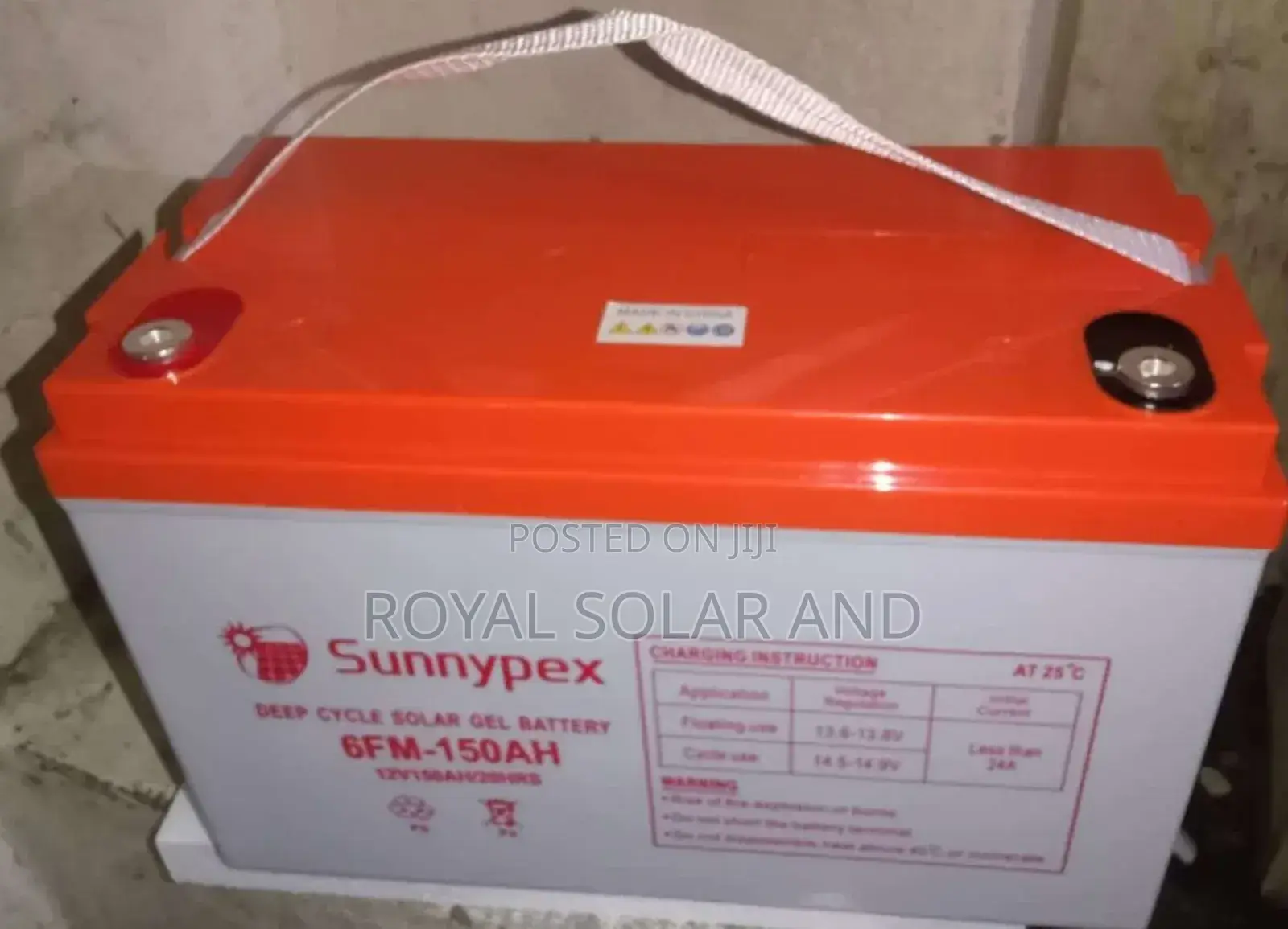 150ah 12v Solar Battery