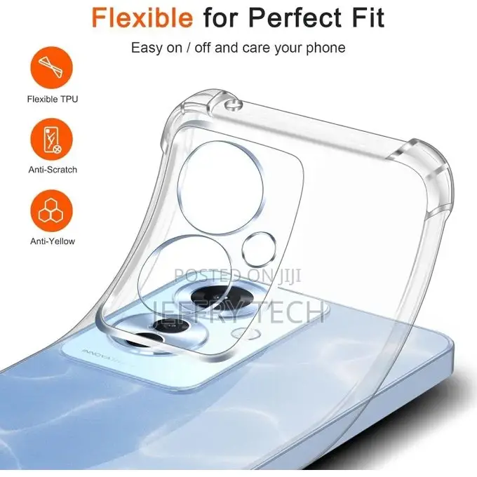 Oppo Reno 11F Reno 11 F Clear Tpu Case Transparent