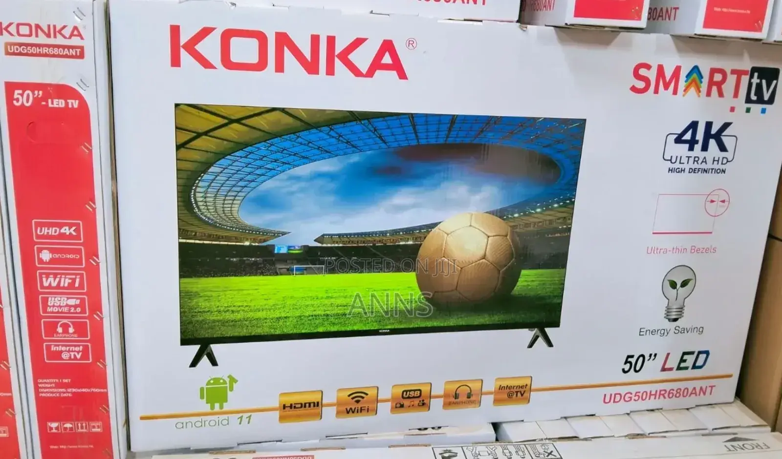 Konka 50 Inch Android Smart Frameless Tv
