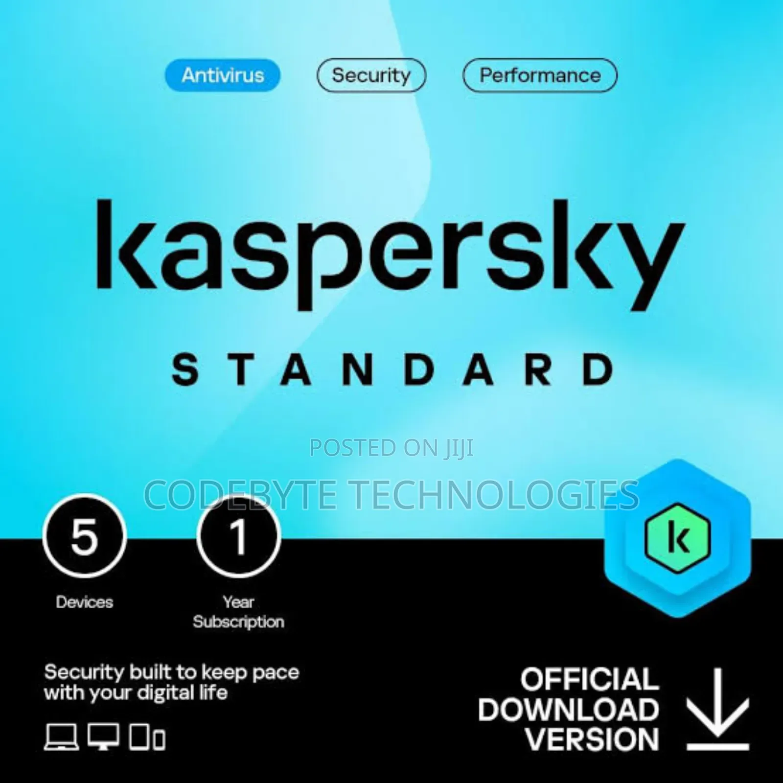 Kaspersky Plus 5 Devices - 1 Year
