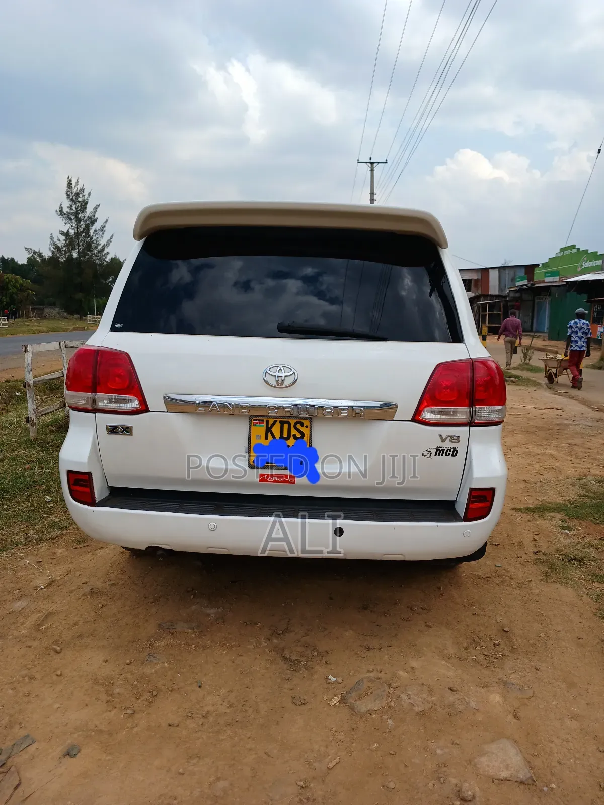 Toyota Land Cruiser 4.6 V8 ZX 2009 White