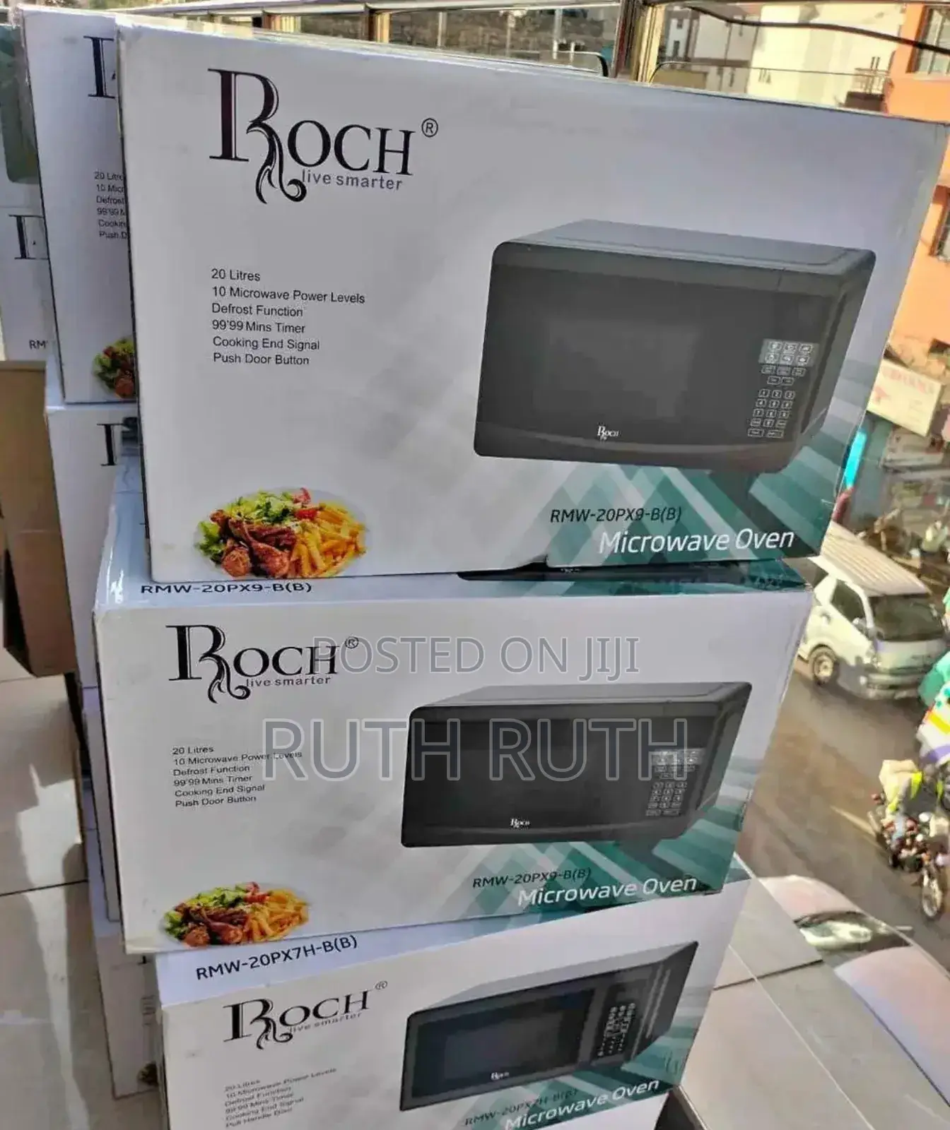 Roch Microwave Oven 700w, 20l - RMW-20px7p-B