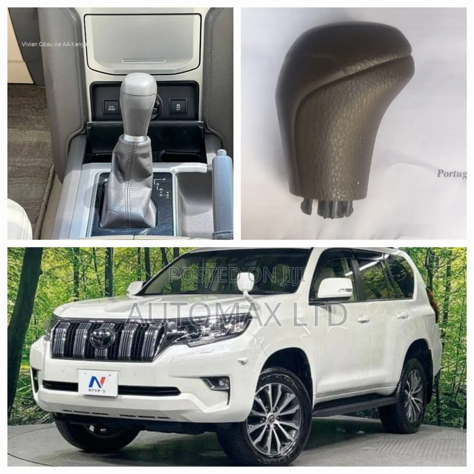 Yr2018, Toyota Land Cruiser Prado, Gear Shift Knob J150