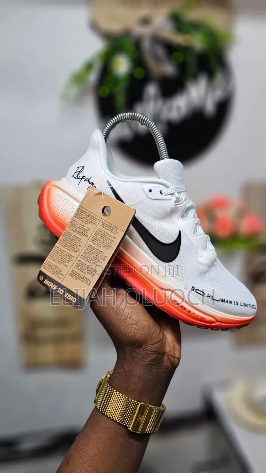 No Human Is Limited Kipchoge Nike Trainer